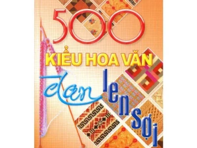 500 kiểu hoa văn đan len sợi
