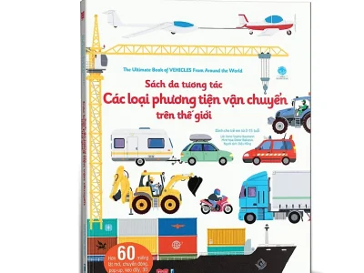 Sách đa tương tác – Các loại phương tiện vận chuyển trên thế giới – Anne-Sophie Baumann