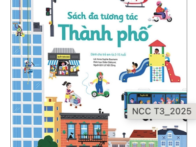 Sách đa tương tác – Thành phố – Anne-Sophie Baumann