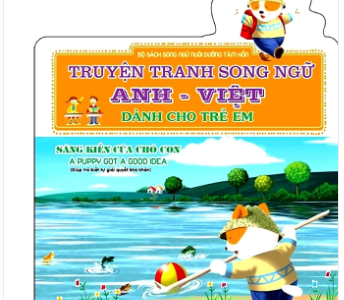 Sáng kiến của chó con=A puppy got a good idea: Giúp trẻ biết tự giải quyết khó khăn