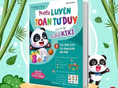 Phiếu luyện Toán tư duy cùng gấu Kiki (Tập 3) – Trần Thị Hường