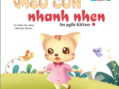 Mèo con nhanh nhẹn=An agile kitten – Khánh Tuệ, Moon