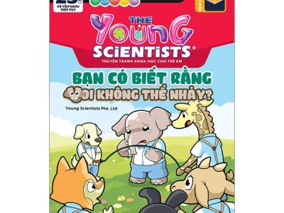 The young scientists – Level 1: Truyện tranh khoa học cho trẻ em – Tập 1: Bạn có biết rằng voi không thể nhảy
