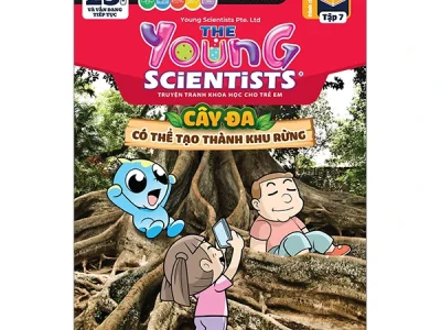 The young scientists – Level 1: Truyện tranh khoa học cho trẻ em – Tập 7: Cây đa có thể tạo thành một khu rừng
