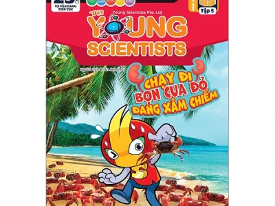 The young scientists – Level 3: Truyện tranh khoa học cho trẻ em – Tập 5: Chạy đi bọn cua đỏ đang xâm chiếm