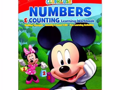 Numbers and counting learning workbook