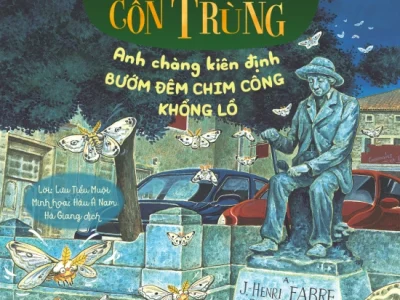 Truyện tranh khoa học về các loài côn trùng – Anh chàng kiên định: Bướm đêm chim công khổng lồ