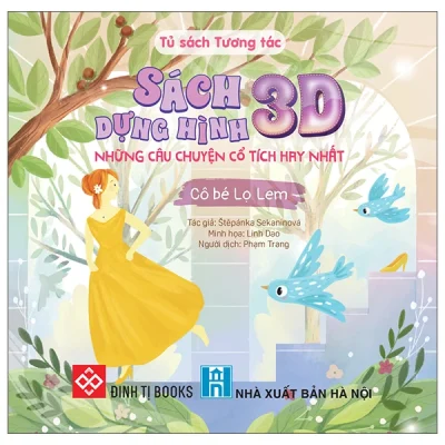 Sách dựng hình 3D – Những câu chuyện cổ tích hay nhất – Cô bé Lọ Lem – Štěpánka Sekaninová