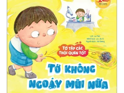 Tớ tập các thói quen tốt – Tớ không ngoáy mũi nữa