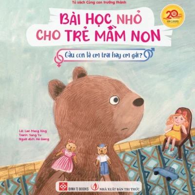 Bài học nhỏ cho trẻ mầm non – Gấu con là em trai hay em gái?